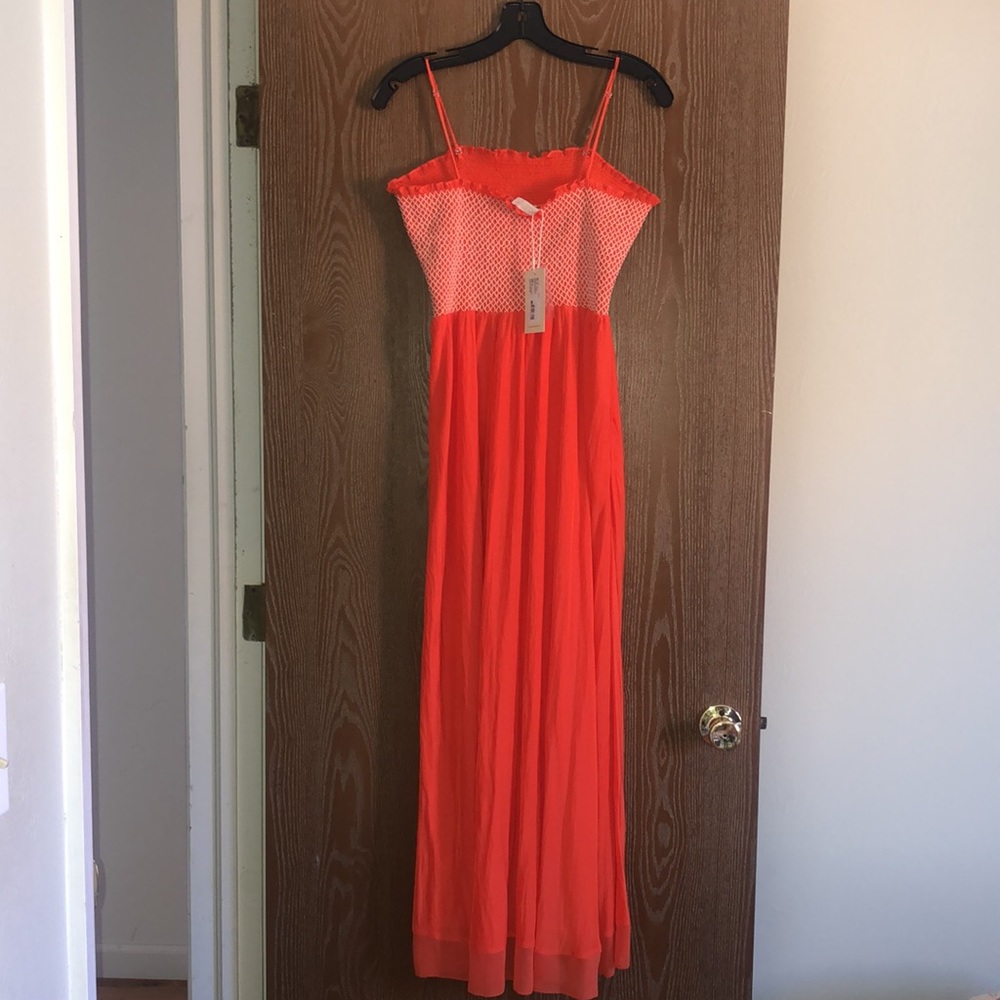 RAMY BROOK Demetra Smocked Maxi Dress M NWT - Picture 11 of 12